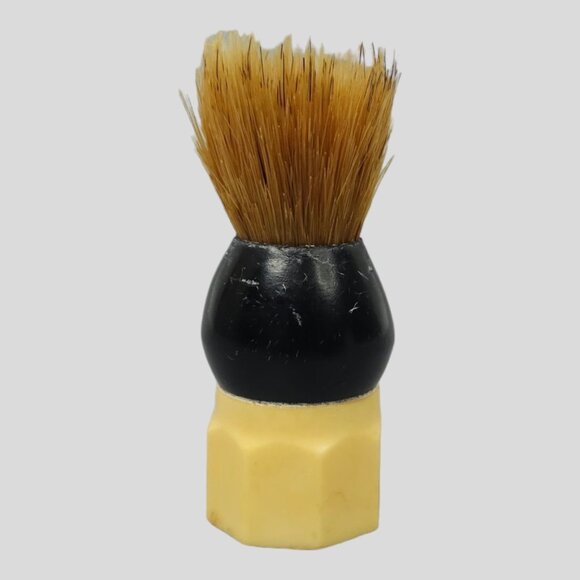 Stag Shaving Brush USA Sterilized Set In Rubber Model B1183 Vintage - Picture 4 of 10